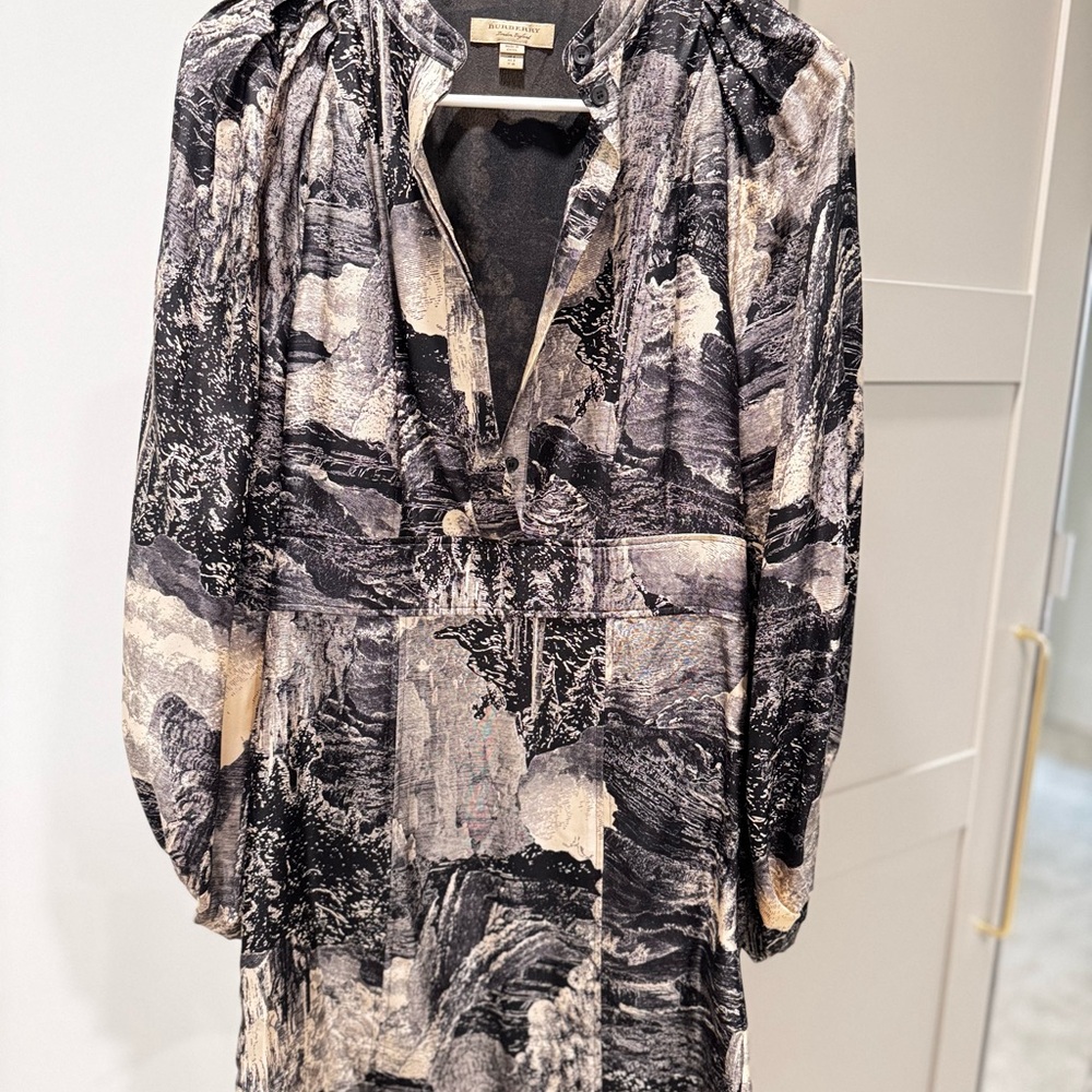 Burberry silk dress